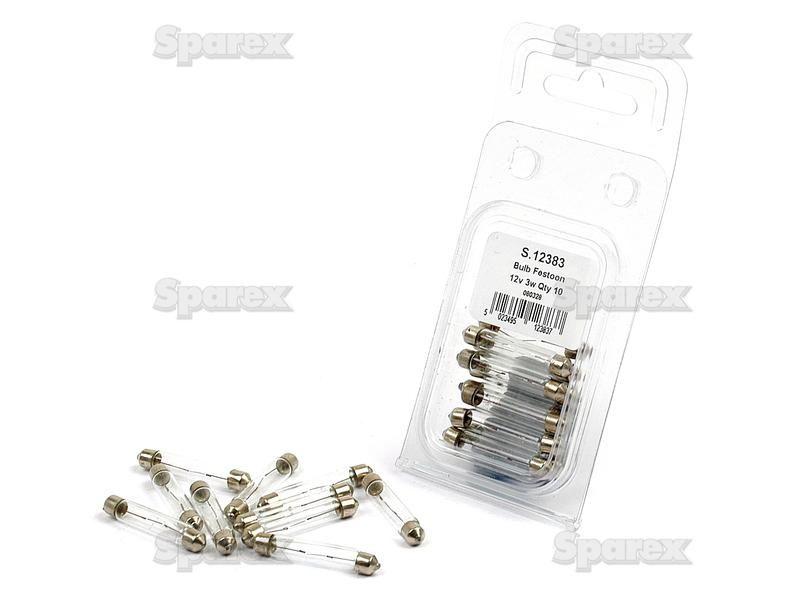 Halogen Side | Indicator Bulb, 12V, 3W, SV7-8 Base Lucas, OSRAM, Phillips