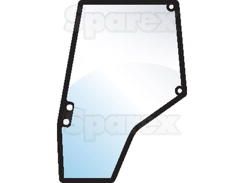 Door Glass LH for Massey Ferguson