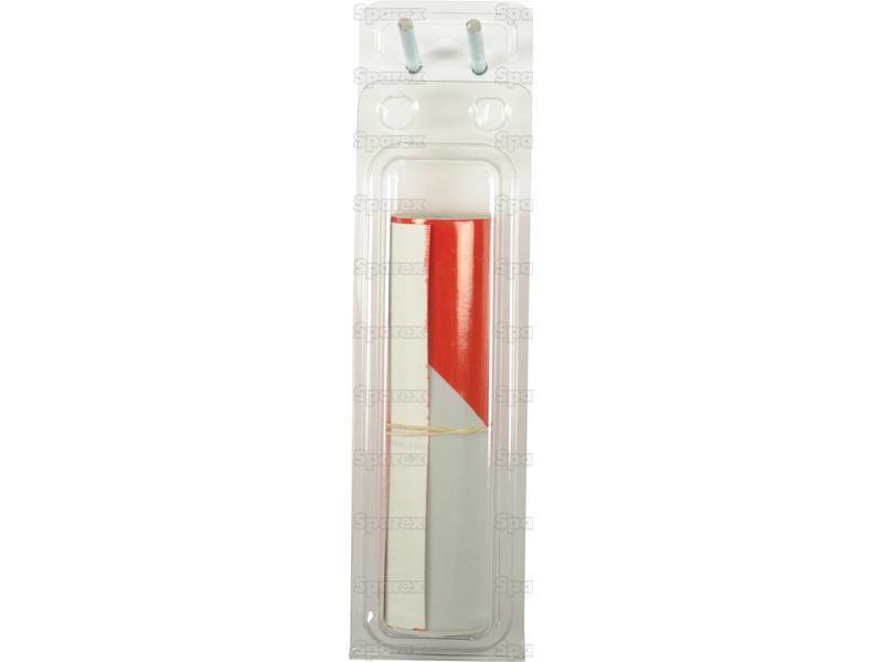 Red and White Reflector Tape, (Agripak 2 pcs.)