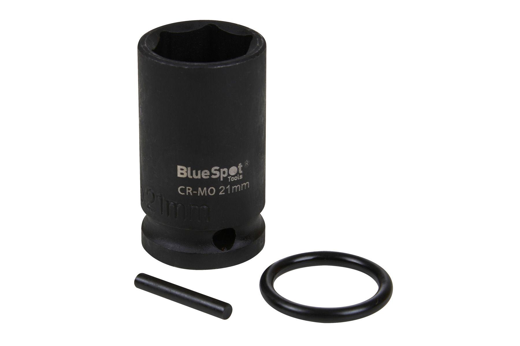 Blue Spot Tools 21mm 1/2" Impact Scaffold Socket With Ring & Pin