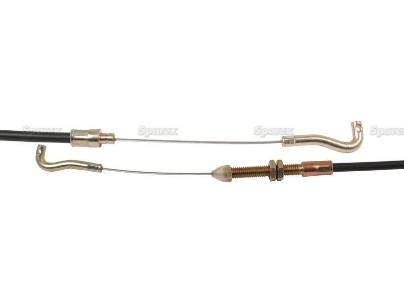 Hand Throttle Cable - Length: 1440mm, Outer cable length: 1177mm. for Case IH 895XL