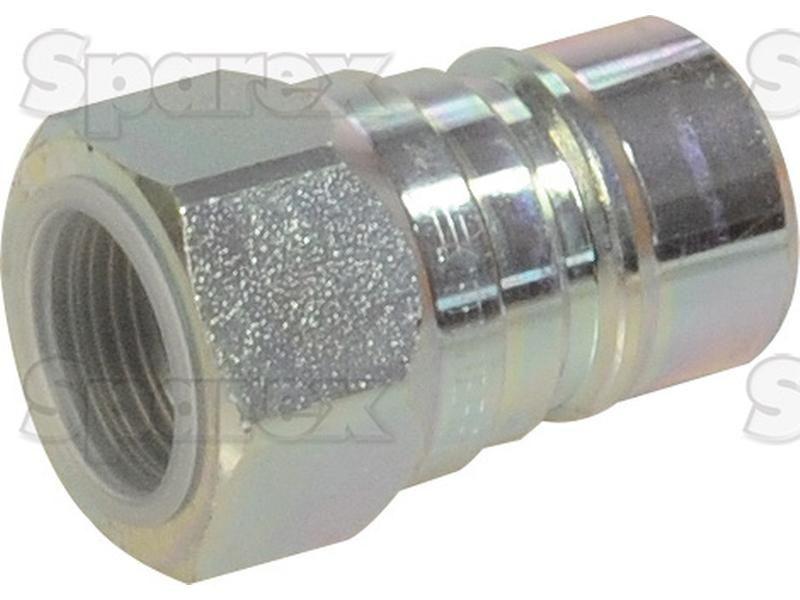 Faster Quick Release Hydraulic Coupling Male 3/4'' Body x 3/4'' BSP Female Thread Faster S.p.A (ANV 34 GAS M, ANV34GASM)