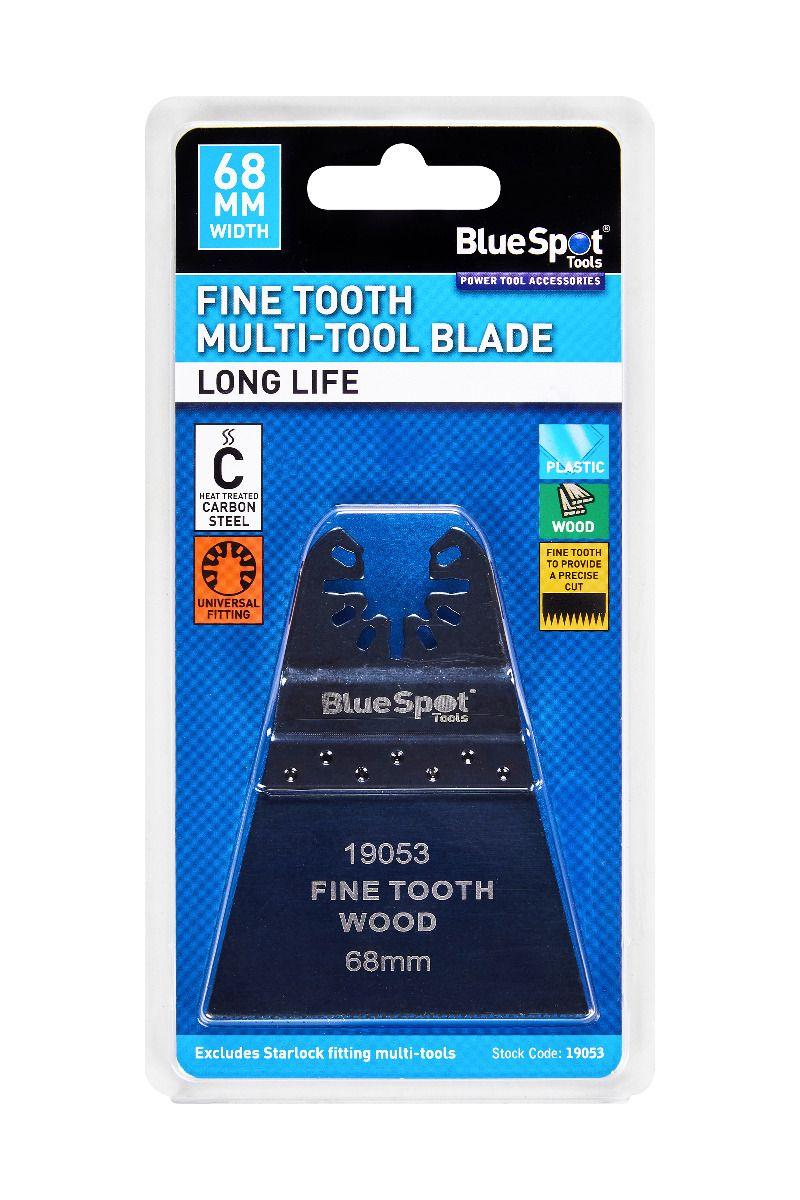 Blue Spot Tools 68mm Fine Tooth Multi Blade Timber-Plastics