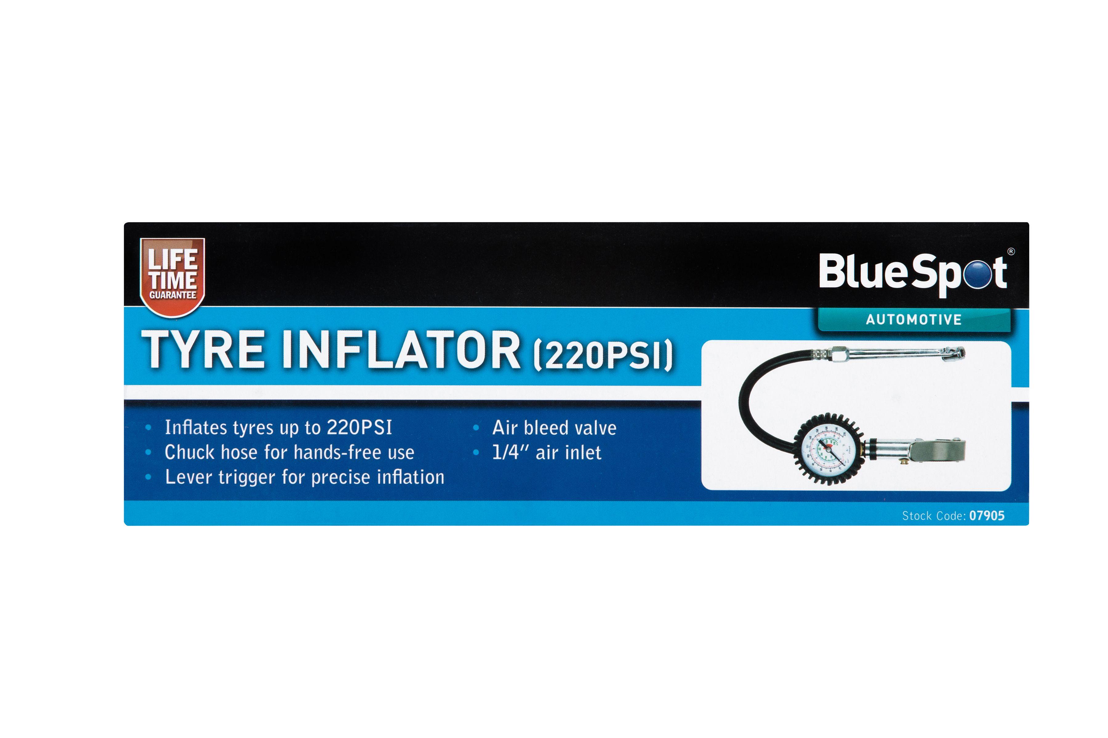 Blue Spot Tools Tyre Inflator (220PSI)