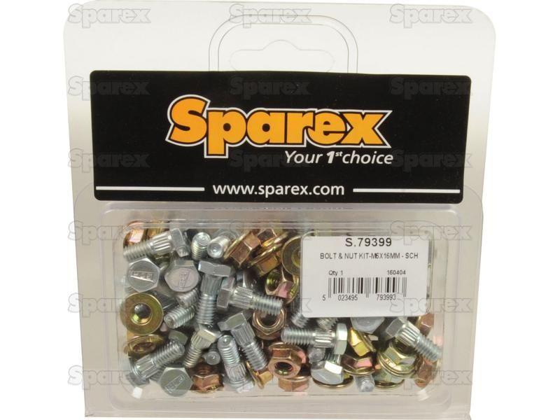 Bolt & Nut M6 x 16mm (50 pcs. Agripak) for Schumacher VARIOUS