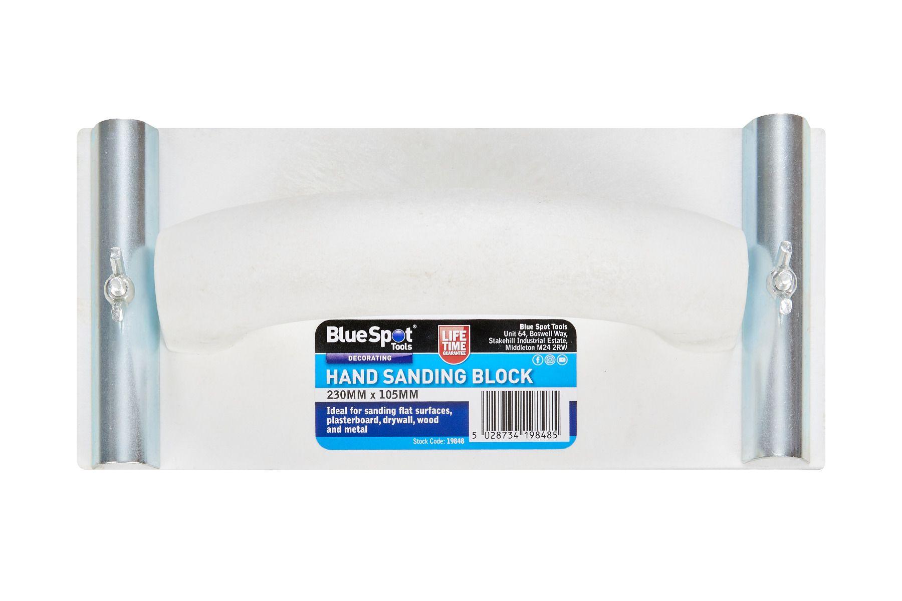 Blue Spot Tools Hand Sanding Block 230mm X 105mm