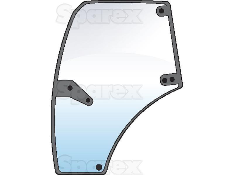 Door Glass LH for Deutz-Fahr, Same