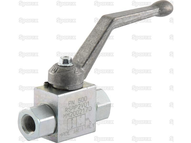 Hydraulic 2-Way Shut-off Ball valve 1/4''BSP Bondioli & Pavesi (RSAP2V01)