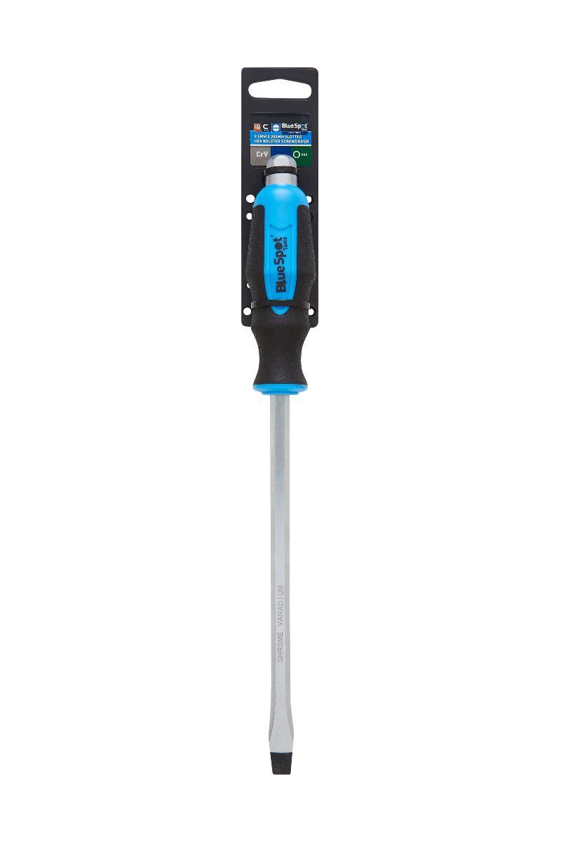 Blue Spot Tools 9.5 X 200MM Slotted Hex Bolster Screwdriver