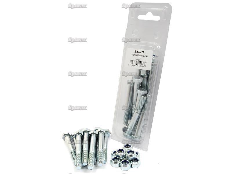 Shear Bolt, M8 x 60mm (10 pcs. Agripak)