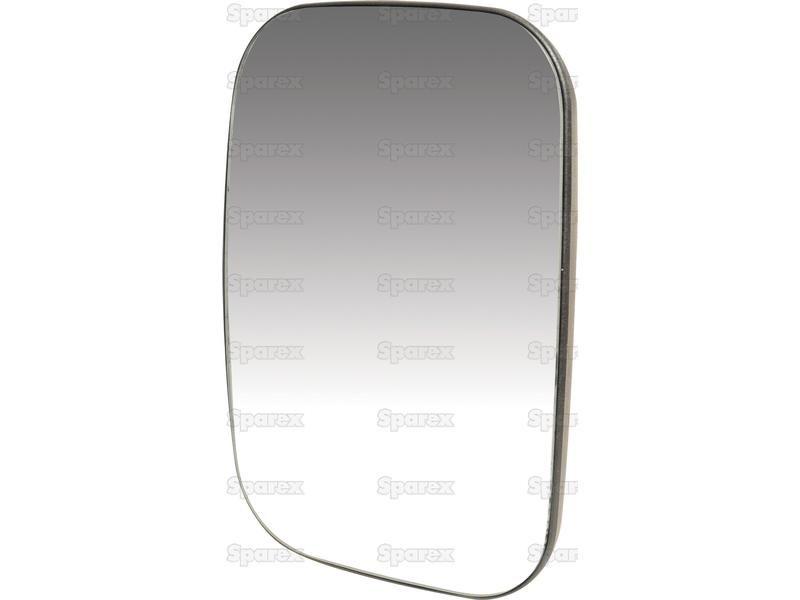 Replacement Mirror Glass - Rectangular, (Convex - Heated), 305 x 215mm for Ford New Holland, Forgio