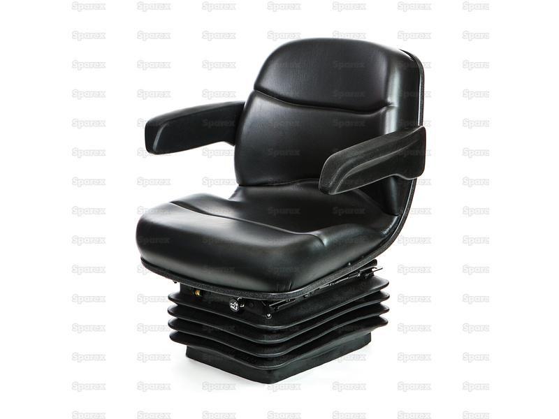 Compact Air Suspension Seat - 12V (PVC) for Massey Ferguson 240 (200 Series)