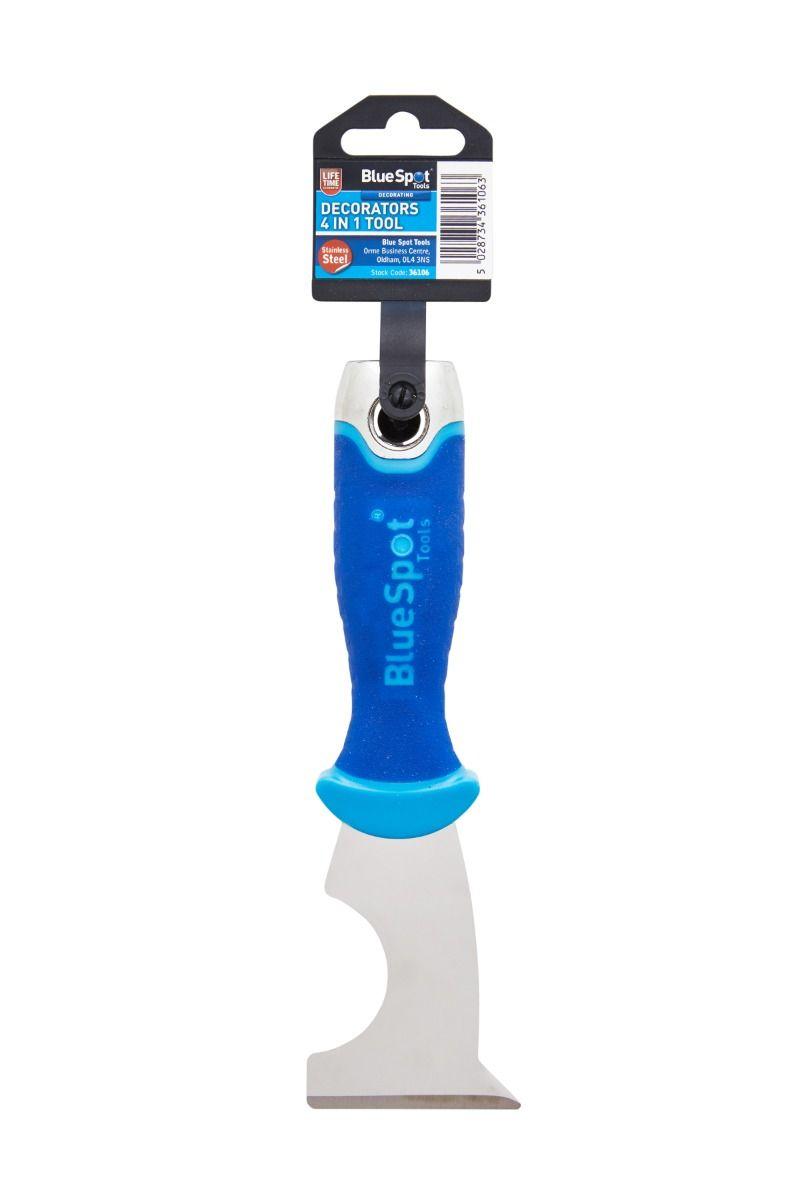 Blue Spot Tools Soft Grip Decorators 4 in 1 Tool
