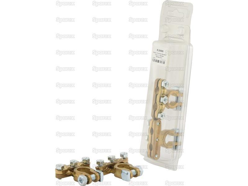 Battery Terminal (Standard Duty) +/- (Agripak 2 pcs.)