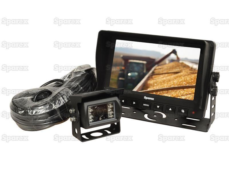 Wired Reversing Camera System with 7'' LCD Monitor & Camera