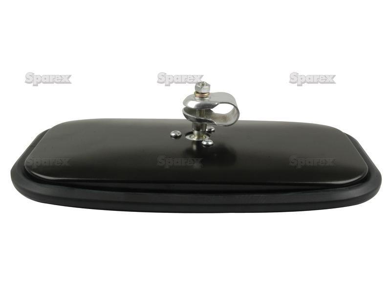 Mirror Head Convex Rectangular | Height: 240mm  Width:  130mm  Arm Ø:  12-15mm