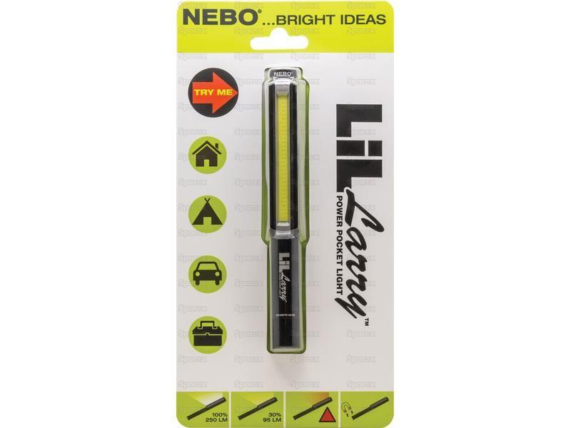 Nebo Lil Larry LED Torch, 250 / 95 Lumens