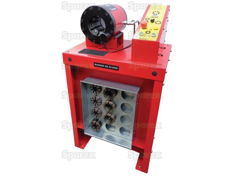 Hydraulic Hose Swaging Machine - BS20MCF With UK 3 Pin Plug