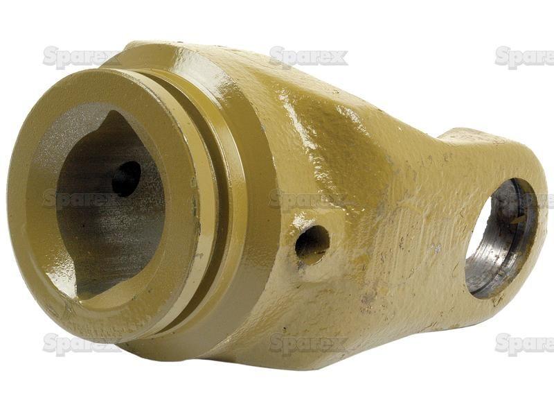 PTO Tube Yoke (U/J Size: 36 x 89mm) Profile: Lemon, Size: 39.5 x 4.5mm, Ref: 1b. La Magdalena, Massey Ferguson, Walterscheid