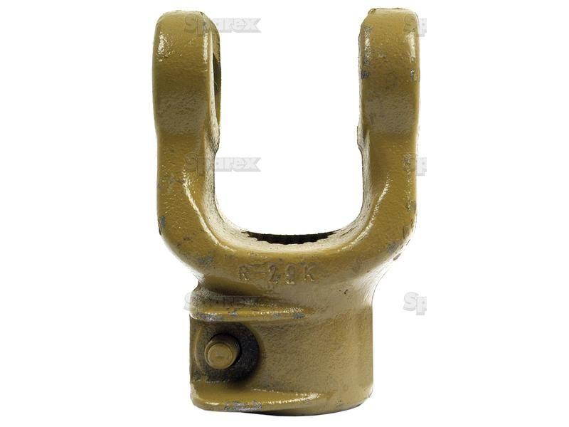 PTO Yoke - Quick Release (U/J Size: 30.2 x 79.4mm) Size: 1 3/8"-21 Spline Bondioli & Pavesi, La Magdalena, Massey Ferguson, Same