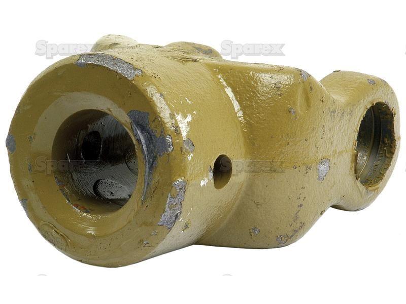 PTO Yoke - Pinhole Yoke (U/J Size: 22 x 54.8mm) Bore Ø25mm, Pin Ø: 8mm. Bondioli & Pavesi, La Magdalena, Walterscheid