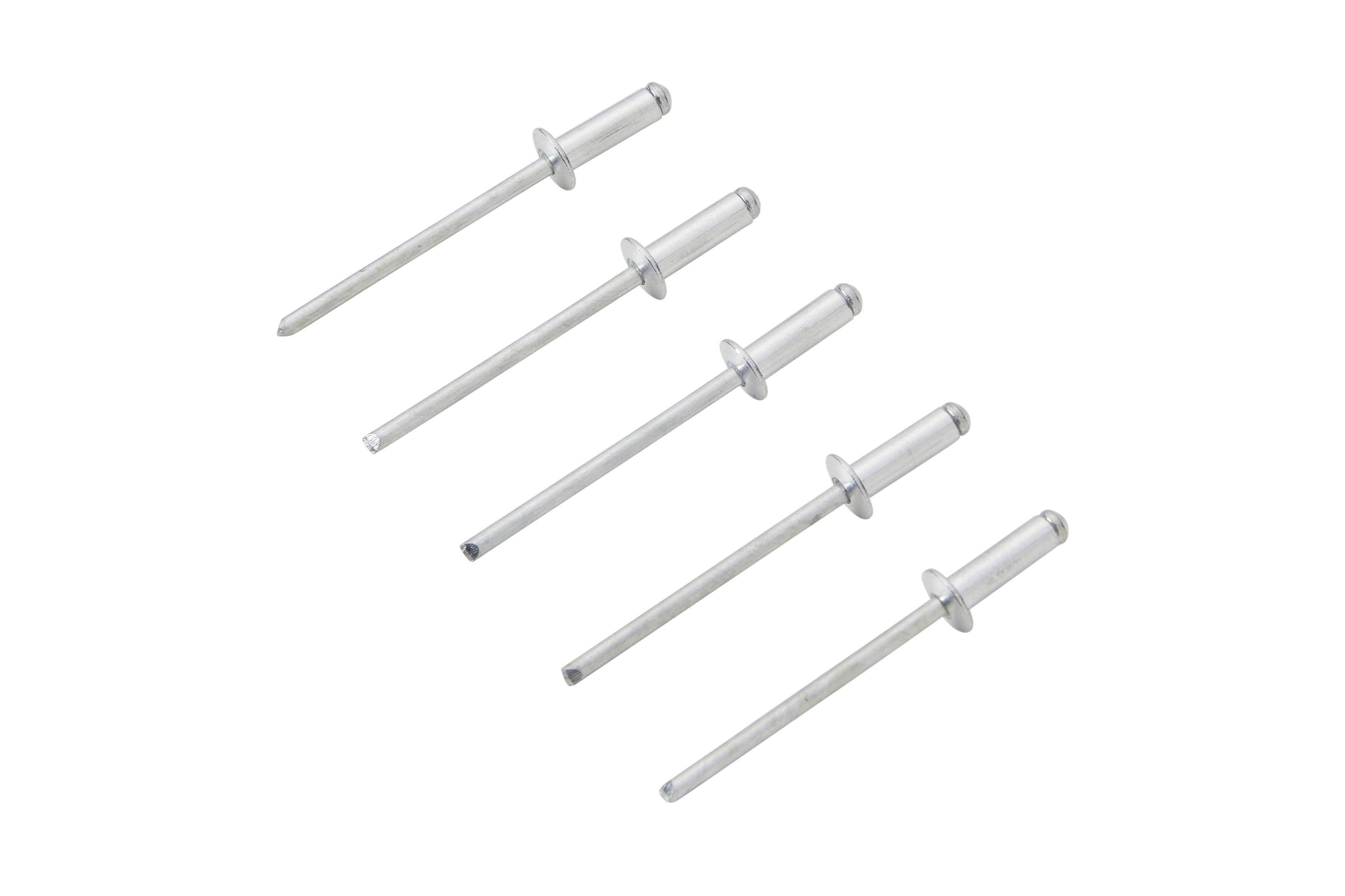 Blue Spot Tools 100 PCE 3.2mm X 10mm Aluminium Rivets