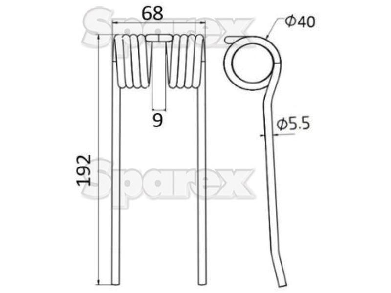 Haytine Pick-Up Replacement for Claas | (9182380)