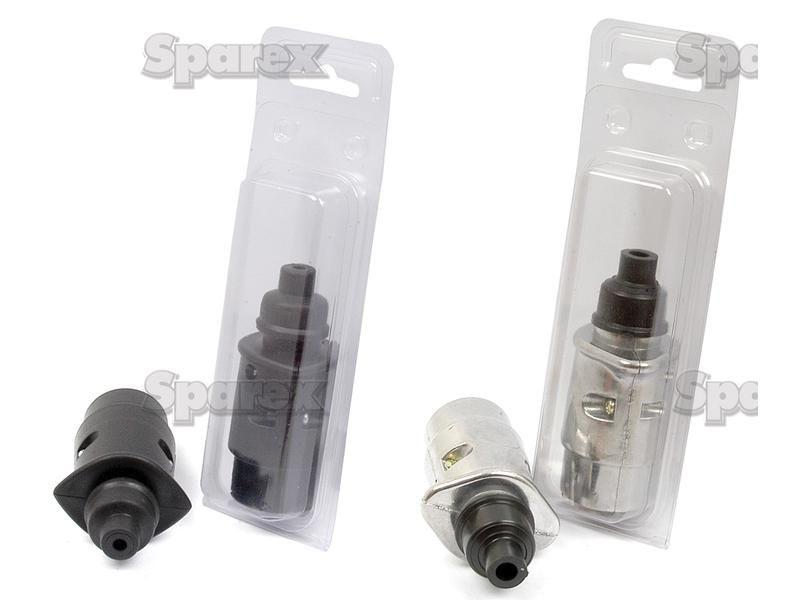 7 Pin Trailer Plug (Metal) Agripak
