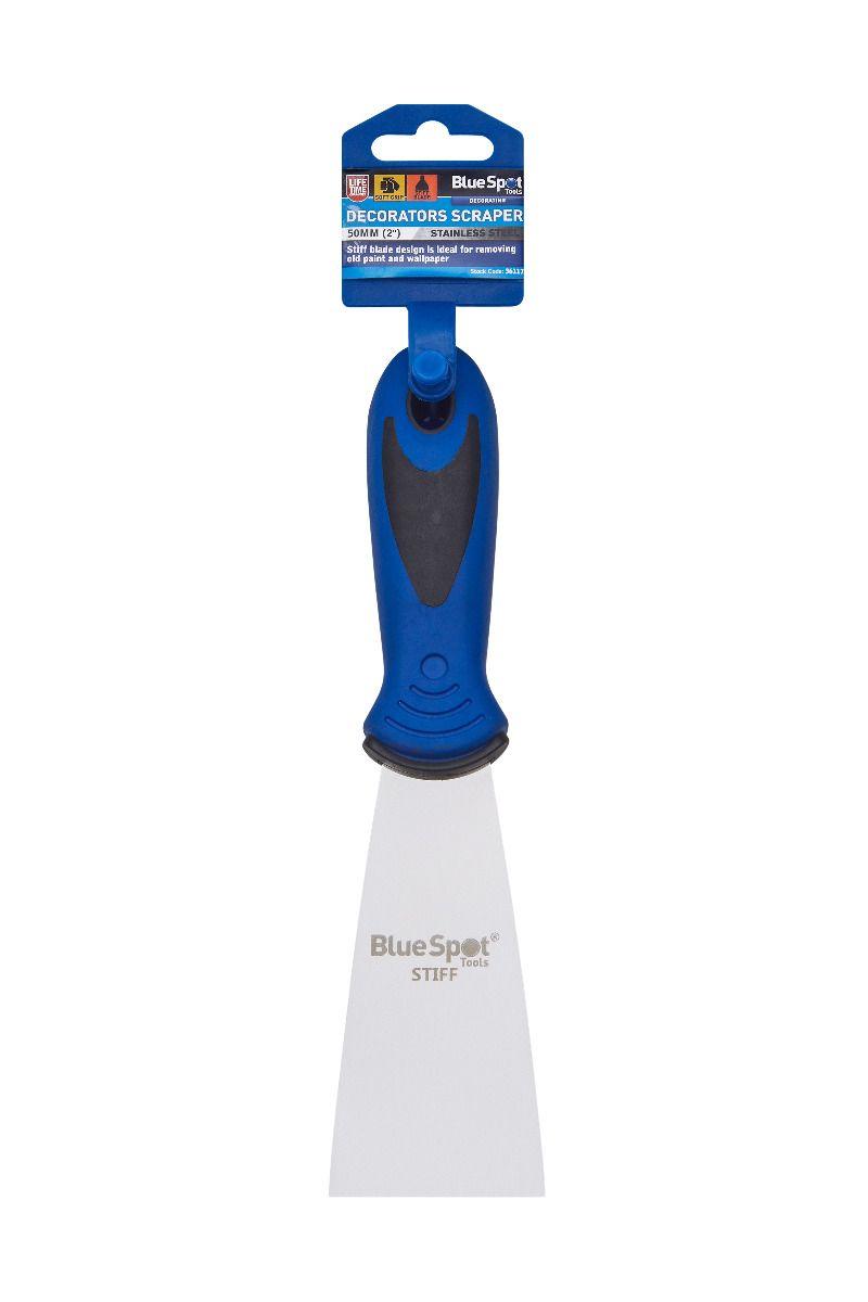 Blue Spot Tools 2" Stainless Steel Decorators Scraper