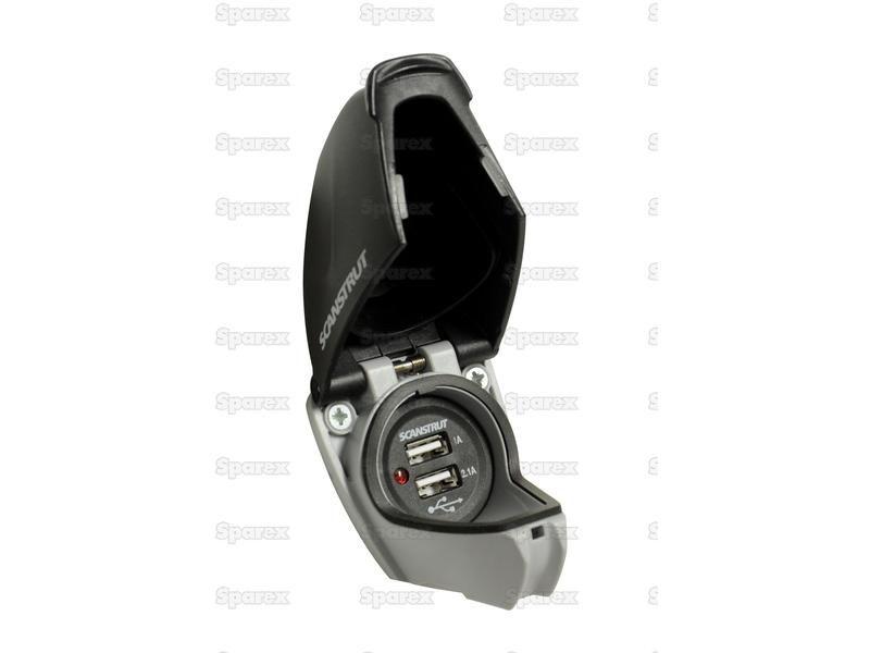 ROKK™ Mini Waterproof USB Dual Charge Socket (12-24V)