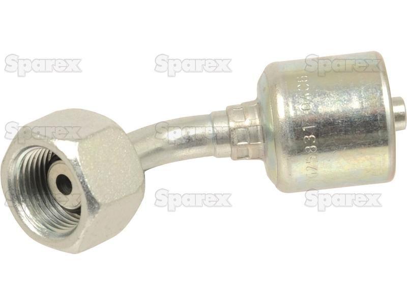 Gates BSP 60° Hose Insert 3/4'' x 3/4'''' Female 135° Swept Swivel Gates (Belts) (12G12FBSPORX45)
