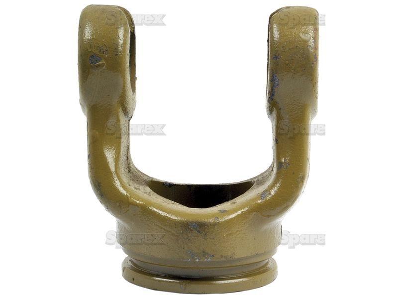 PTO Tube Yoke (U/J Size: 30.2 x 92mm) Profile: Lemon, Size: 48 x 4mm, Ref: 2a. La Magdalena, Massey Ferguson, Walterscheid