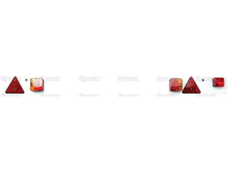 Halogen Lighting Board, Length: 1.8M, Cable length: 7M.
