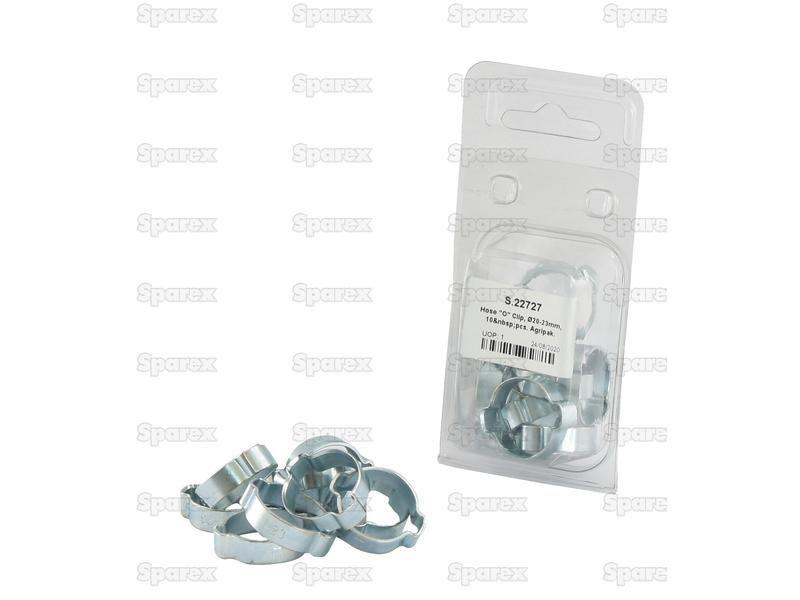 Hose "O" Clip, Ø20-23mm, 10 pcs. Agripak.