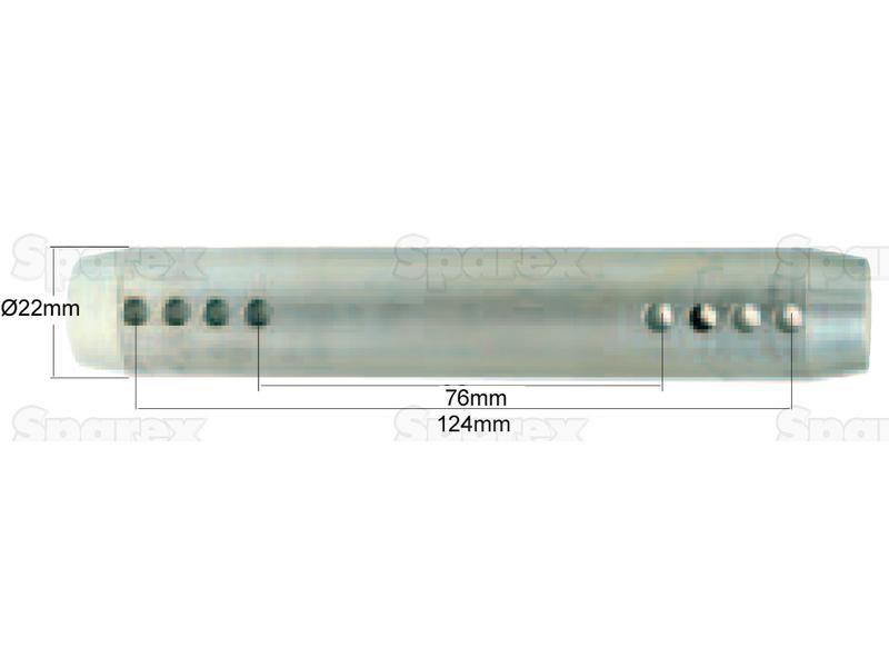 Top link pin - Unilink 22mm Cat. 1