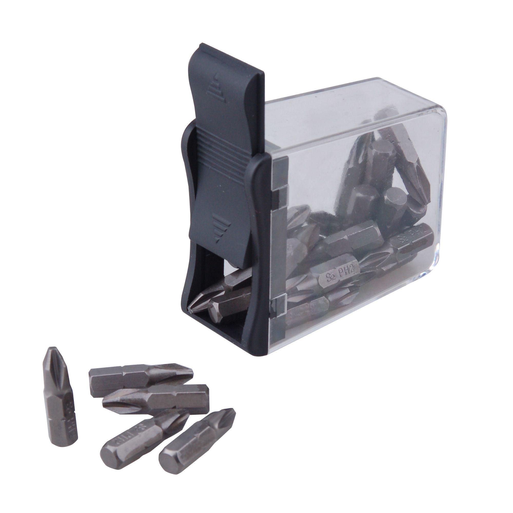 Blue Spot Tools 25 PCE PZ2 x 25mm in Dispenser