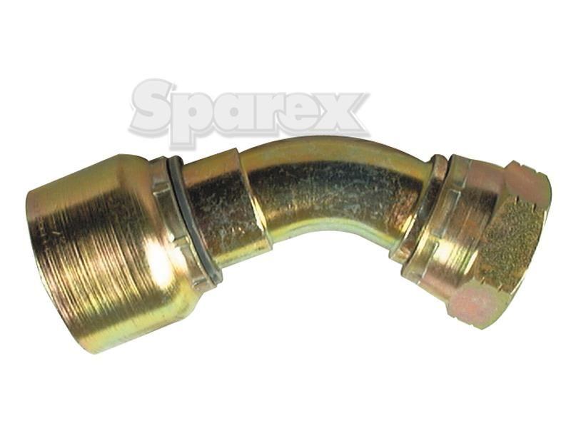 Parker BSP Hose Insert 3/8'' x 1/2'' x 14'' Female 135° Swept Swivel PARKER HANNIFIN (1B148-8-6)