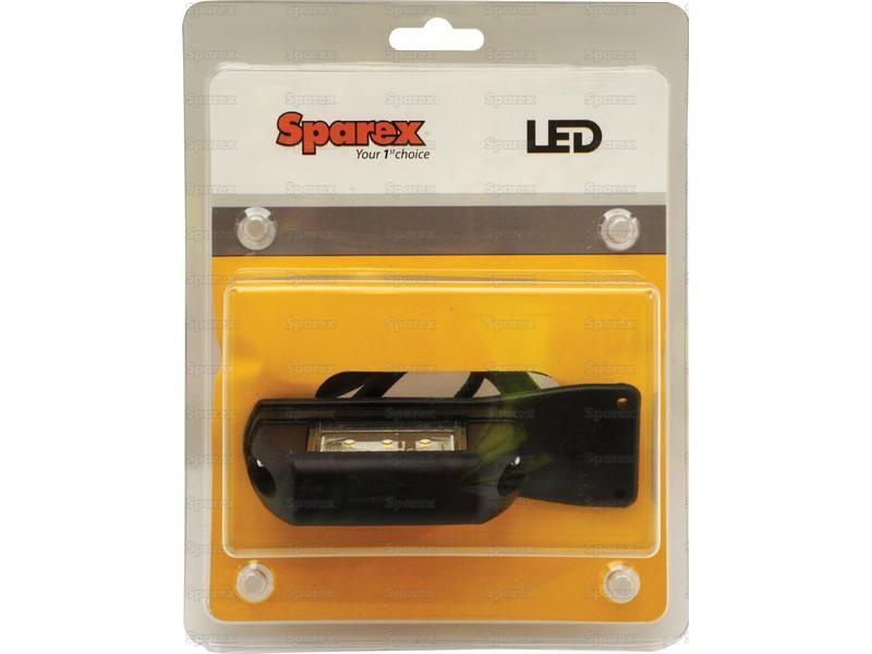 LED Outline Front/Rear Facing Marker Light, LH, 12-24V
