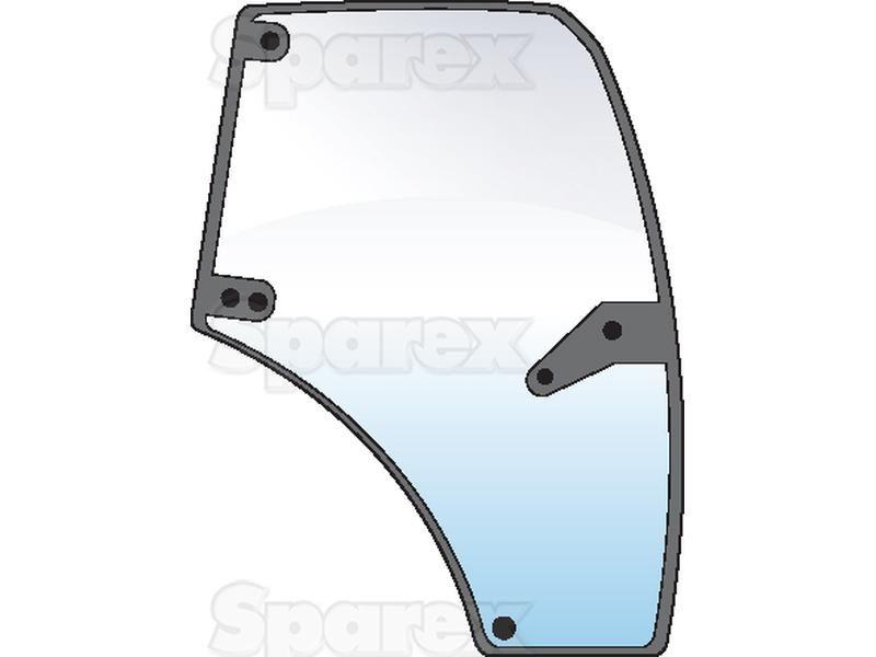 Door Glass RH for Deutz-Fahr, Same