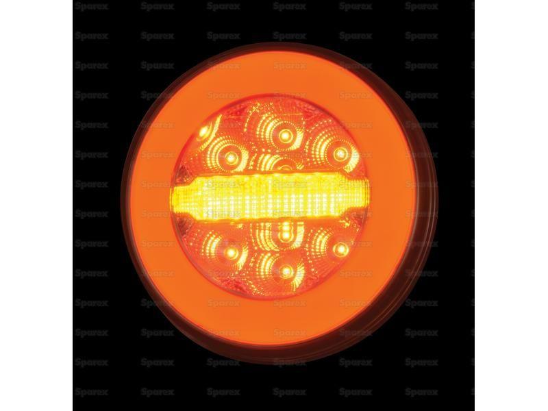 LED Rear Combination Light, Function: 3, Brake / Tail / Indicator, RH & LH, 12-36V