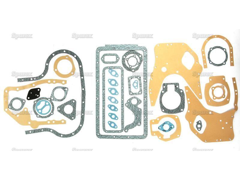 Bottom Gasket Set - 3 Cyl. () for Nuffield, JCB, Leyland
