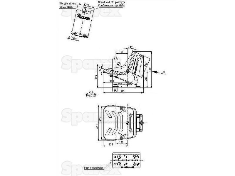 Sparex Seat Assembly