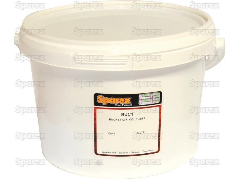 Sparex Quick Release Hydraulic Coupling Male / Female 1/2'' Body x 1/2'' BSP Female Thread (Large Bucket 30 pcs.)