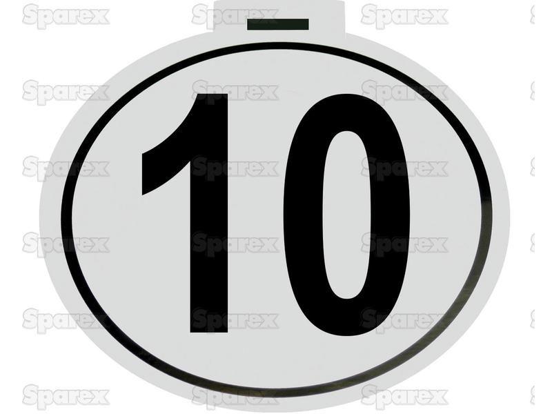 Speed Limit Sign 10KM/H