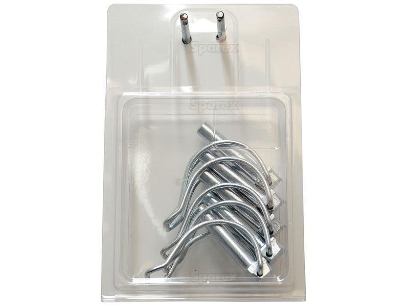 Pipe Linch Pin, Pin Ø10mm x 55mm (5 pcs. Agripak)