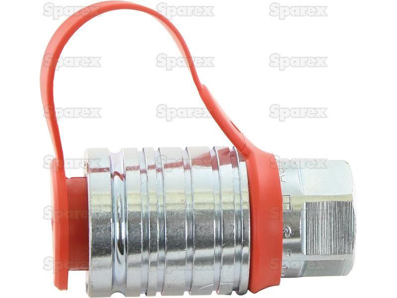 Dust Plug 3/8'' Red Fits Female
