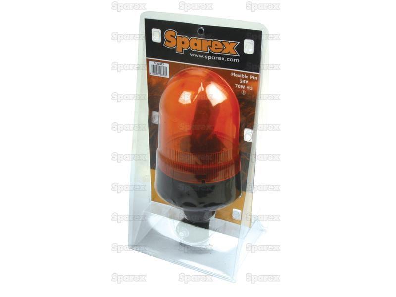 Halogen Beacon, Flexible Pin, 24V
