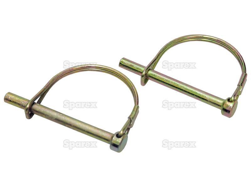 Shaft Locking Pin, Pin Ø6mm x 50mm (2 pcs. Agripak)