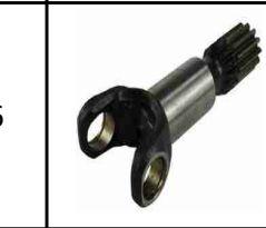 VALTRA TRACTOR AXLE SHAFT (AGCO) V35638800