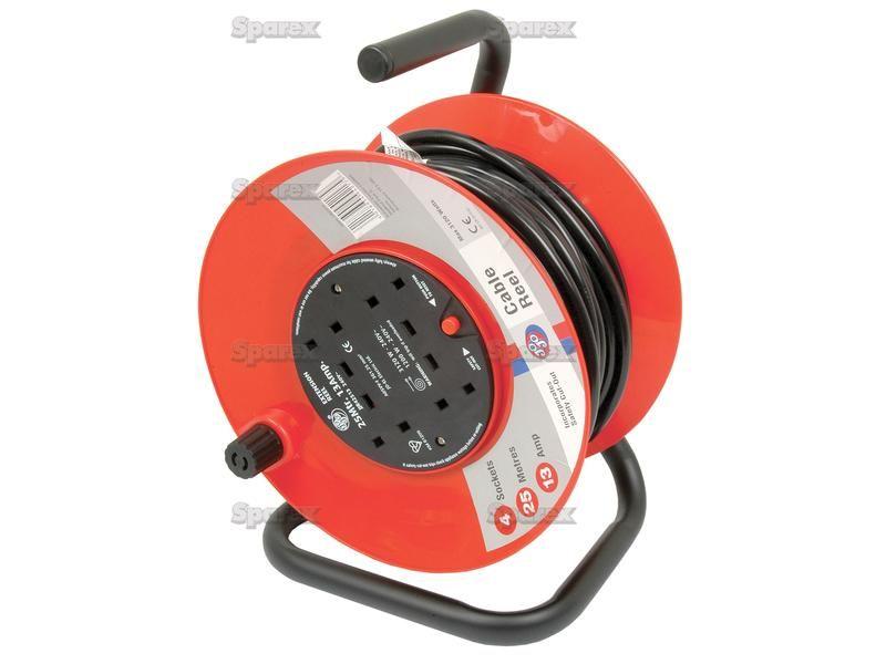 Domestic Extension Reel 13amp x 25m